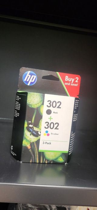 Cartucho Tinta HP 302 Negro y Tricolor