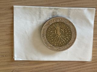 Moneda 2€ RF Francia 2002