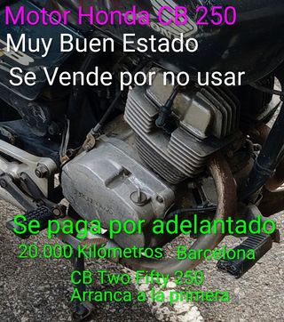 Motor Honda CB 250 - Muy Buen Estado