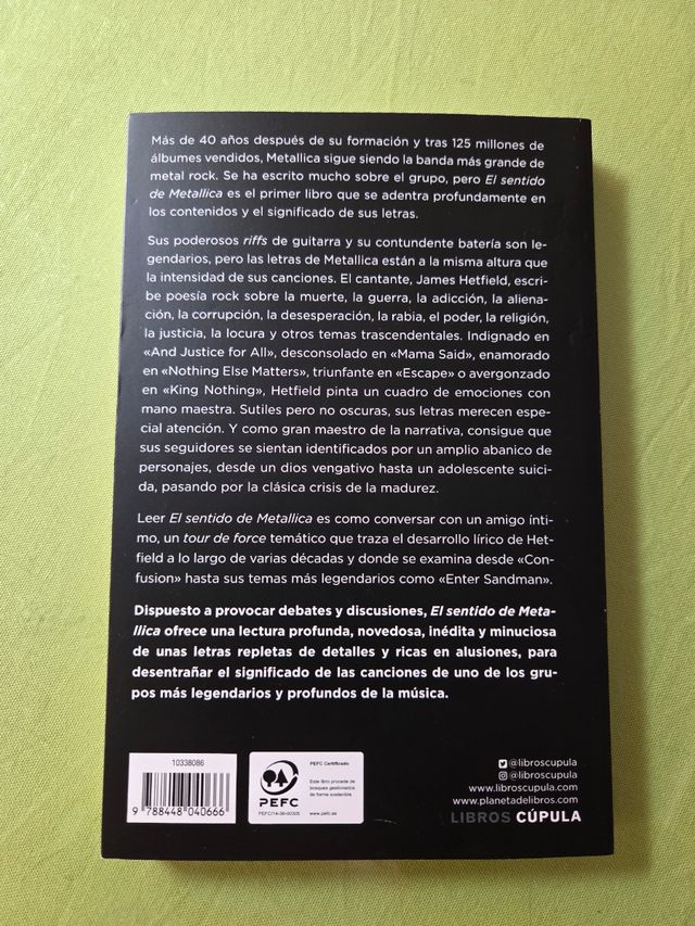 El sentido de Metallica.