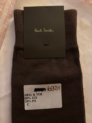 Calze NUOVE Firmate”PAUL SMITH”MADE IN ITALY Origi