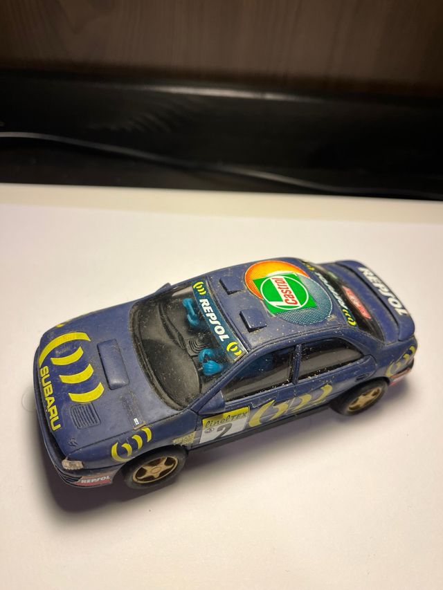Scalextric Subaru Repsol Castrol