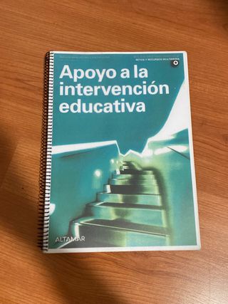 Libro Apoyo a la intervención educativa