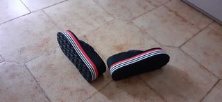 Ciabatte Fashion Tg 36 Nere e Rosse