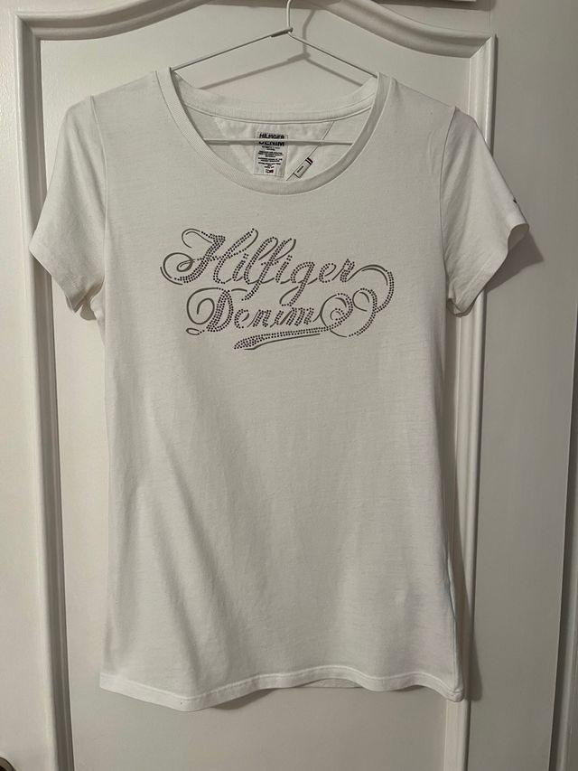 Camiseta Hilfiger Mujer Blanca