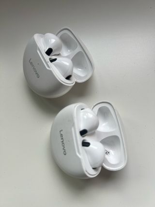 Auriculares Bluetooth Lenovo Blancos