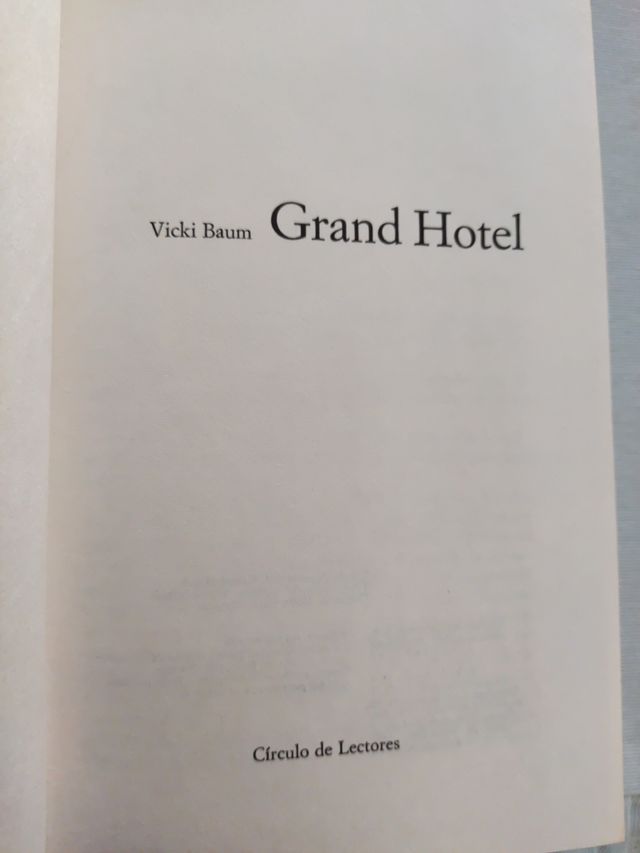 Grand hotel