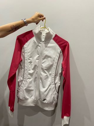 Sudadera Nike Niños Blanca y Rosa 158-170cm