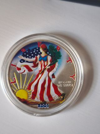 Moneda Colección Águila 1 oz Plata