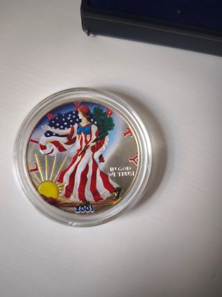 Moneda Colección Águila 1 oz Plata