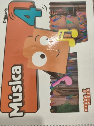 Libro Música Primaria 4 Pieza a Pieza