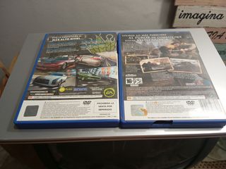 Juegos PS2 Need for Speed ProStreet y Call of Duty