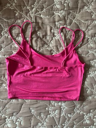 2 Tops Shein Negro y Rosa