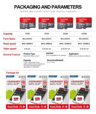 SanDisk Micro SDXC 32GB + 64GB (2 Pezzi)