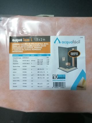 Lámina de impermeabilización 1,5x2m Acqua Lam L 30