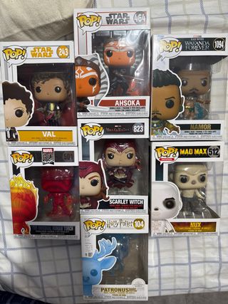 Funko Pop! Star Wars, Marvel, Harry Potter...