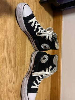 Zapatillas Converse negras altas