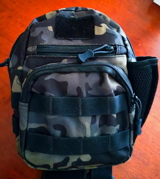 Sacca marsupio a tracolla verde militare Umarex