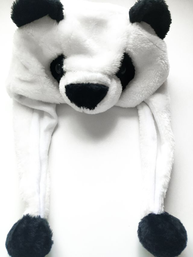 Gorro de oso panda
