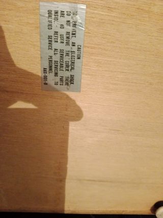 Tocadiscos Pioneer Marrón y Negro