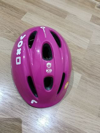Casco Bicicleta Niña Rosa