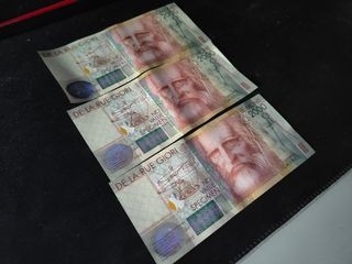 Banconote commemorative Leonardo da Vinci De la Ru