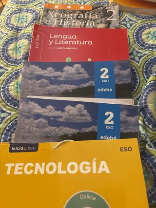 libro de texto 2do ESO