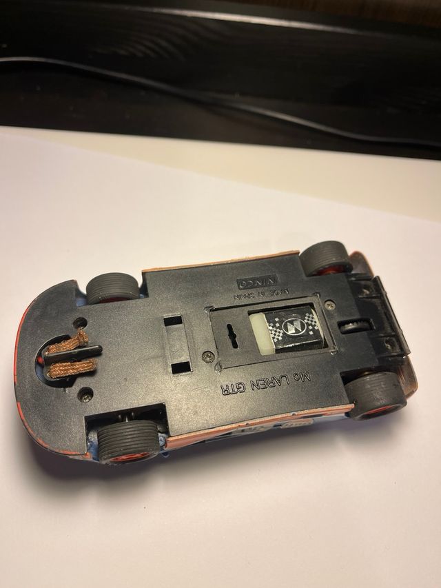 Coche Ninco McLaren GTR Azul y Naranja