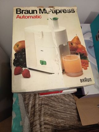 Exprimidor Braun Multipress Automático