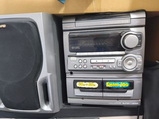 Minicadena Aiwa CD Plata