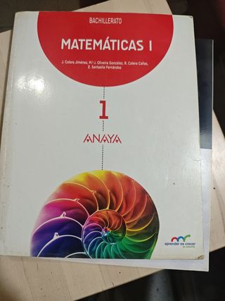 Matemáticas I.