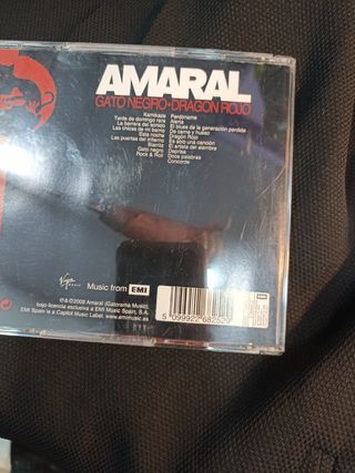 Amaral - Gato Negro y Dragón Rojo CD