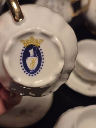 Juego de café vintage porcelana