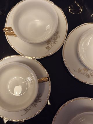 Juego de café vintage porcelana