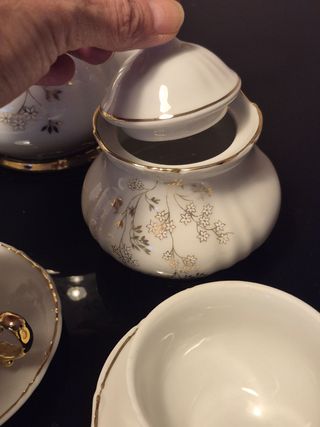 Juego de café vintage porcelana