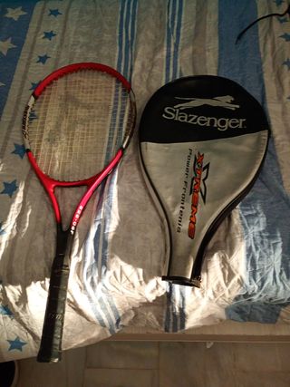 Raquetas de tenis Slazenger y Babolat