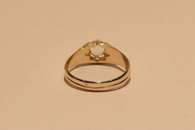 SOLITARIO DE ORO 18K/5.1Gr