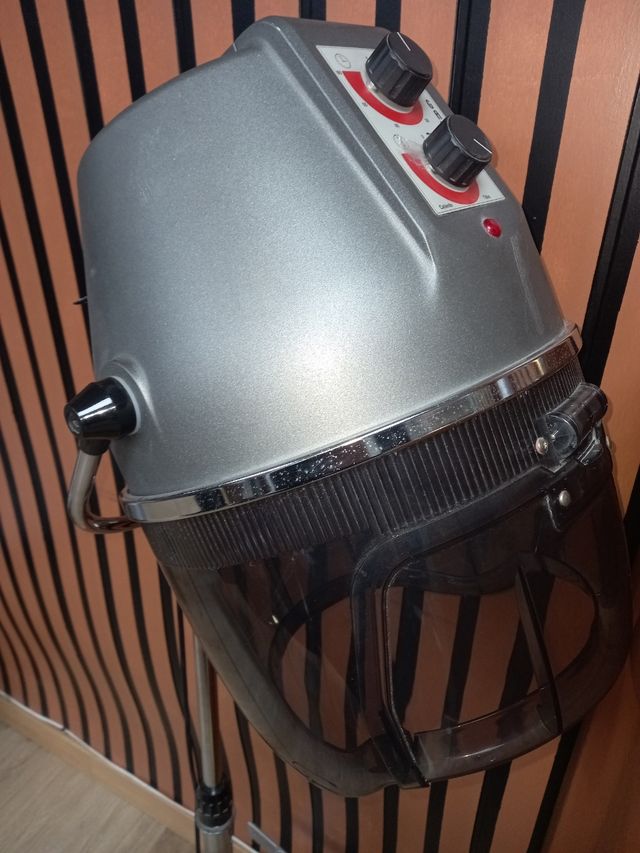 Secador de casco Gamma gris