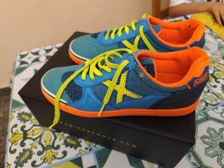 Zapatillas Fútbol Sala Munich G3 T.37.  Poco uso.