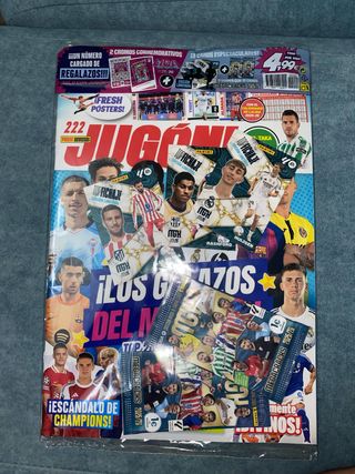 Revista Panini Jugón n°222.