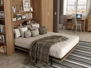 Habitación juvenil compuesta por: 1 cama abatible