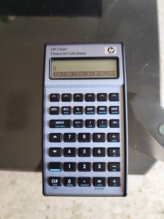 Calculadora Financiera HP 17bll+