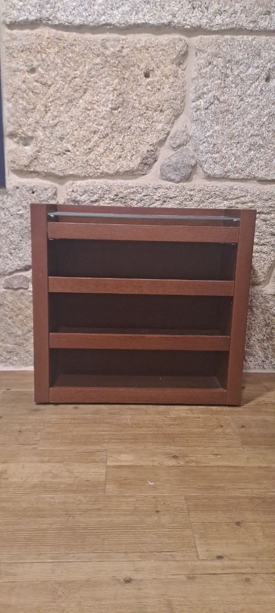 Mesas auxiliares de madera (2 unidades)