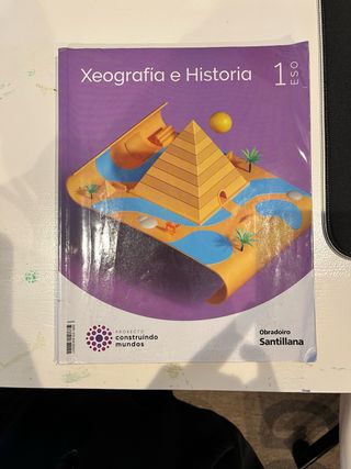 Libro texto geografía e historia 1 Eso GALLEGO