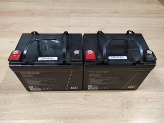 2 Baterías Green Cell 12V 33Ah AGM