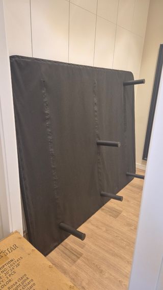 Base Tapizada Dormity 150x190cm Negra