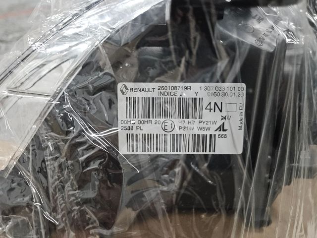 Faro delantero derecho Renault Megane 3