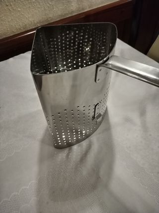 4 Coladores de pasta Hostelería Acero Inoxidable