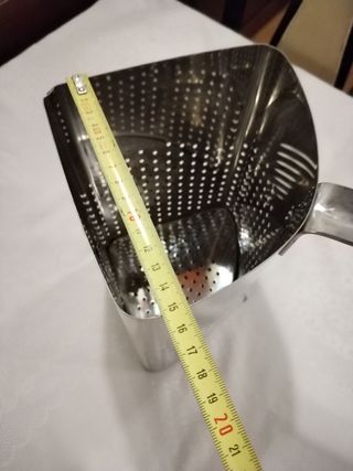 4 Coladores de pasta Hostelería Acero Inoxidable