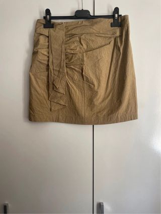 Falda Mango Beige